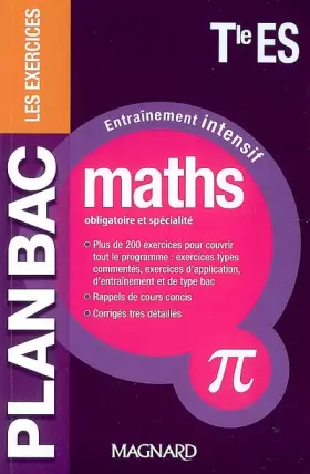 Couverture du produit · Maths Tle ES (obl & spé) : Entraînement intensif