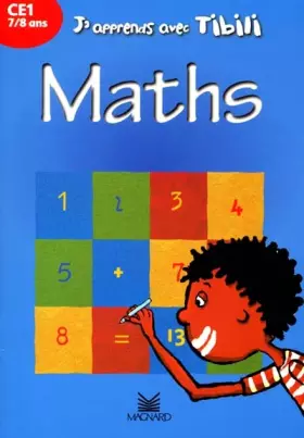 Couverture du produit · J'apprends avec Tibili : Maths, CE1, 7-8 ans