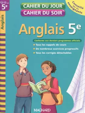 Couverture du produit · Anglais 5e