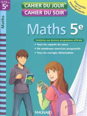 Couverture du produit · Maths 5e