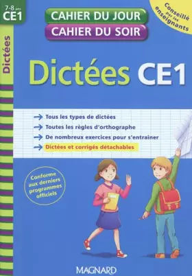 Couverture du produit · Dictées CE1: 7-8 ans