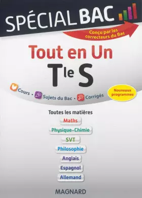 Couverture du produit · Spécial Bac : Tout en un Tle S