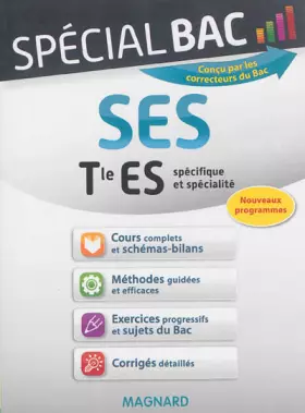 Couverture du produit · Spécial Bac : SES Tle ES