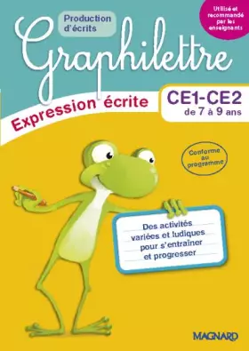 Couverture du produit · Graphilettre - Expression écrite CE1-CE2
