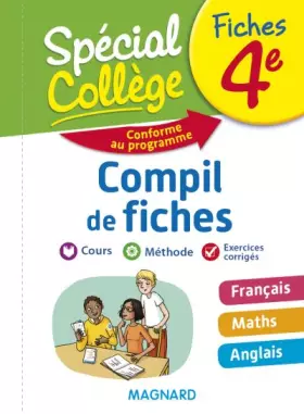 Couverture du produit · Spécial Collège Compil de fiches 4e