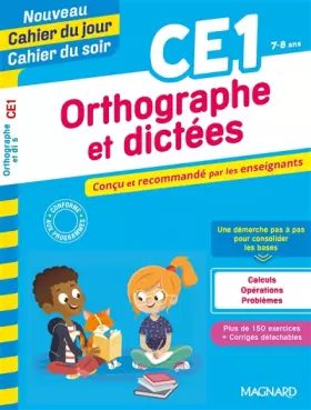 Couverture du produit · ORTHOGRAPHE ET DICTEES CE1