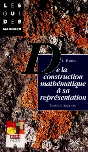 Couverture du produit · De la construction mathématique à sa représentation : En grande section