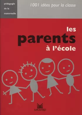 Couverture du produit · Les parents à l'école