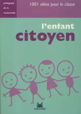 Couverture du produit · L'enfant citoyen