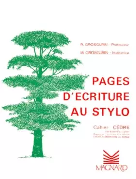 Couverture du produit · Cahier stylos-bille : Cèdre CE2