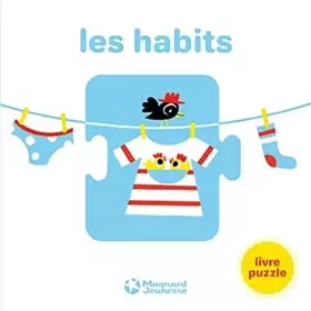 Couverture du produit · Livre puzzle - Les Habits