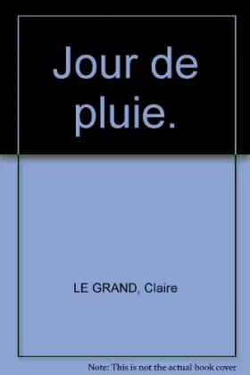 Couverture du produit · Jour de pluie
