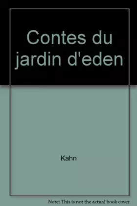 Couverture du produit · Contes du jardin d'eden