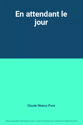 Couverture du produit · En attendant le jour