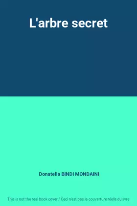 Couverture du produit · L'arbre secret