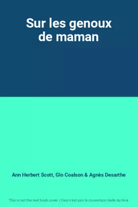 Couverture du produit · Sur les genoux de maman