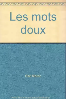 Couverture du produit · Les mots doux