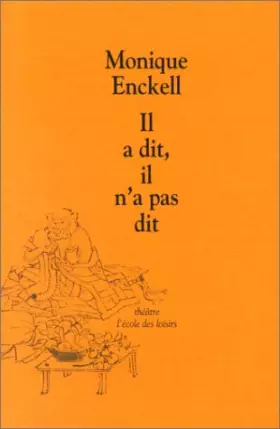 Couverture du produit · Il a dit il n'a pas dit