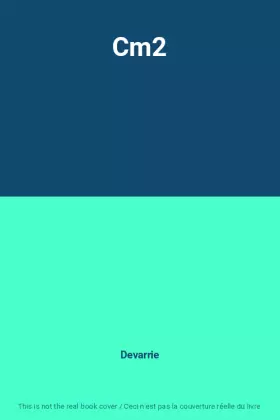 Couverture du produit · Cm2