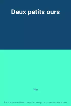 Couverture du produit · Deux petits ours