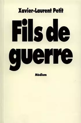 Couverture du produit · Fils de guerre