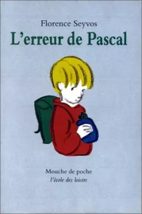 Couverture du produit · L'erreur de Pascal