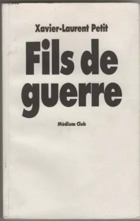 Couverture du produit · Fils de guerre