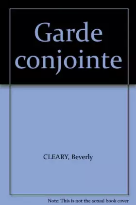 Couverture du produit · Garde conjointe