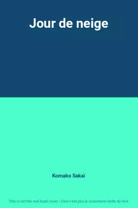 Couverture du produit · Jour de neige