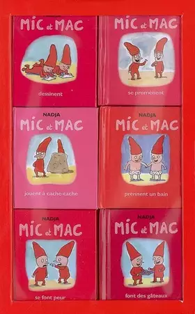 Couverture du produit · Mic et Mac rouges: Coffret 6 volumes