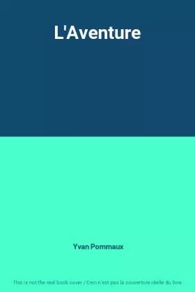 Couverture du produit · L'Aventure