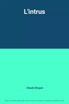 Couverture du produit · L'intrus