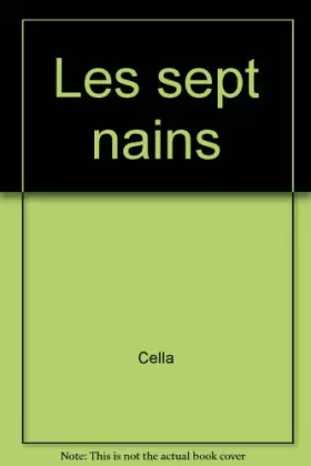 Couverture du produit · Les sept nains