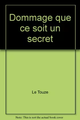 Couverture du produit · Dommage que ce soit un secret