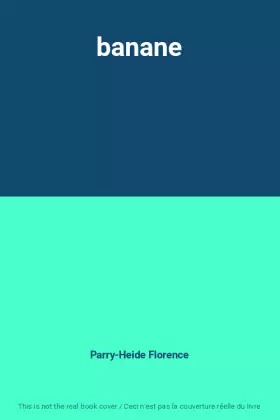 Couverture du produit · banane