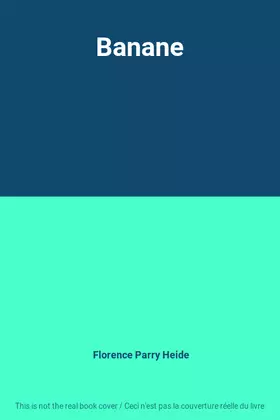 Couverture du produit · Banane