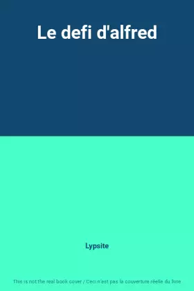 Couverture du produit · Le defi d'alfred
