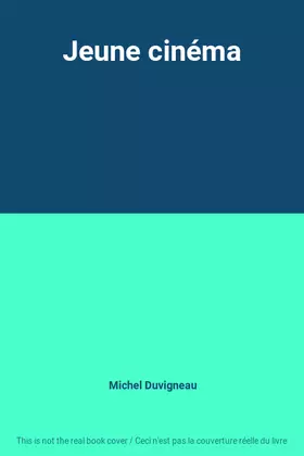 Couverture du produit · Jeune cinéma
