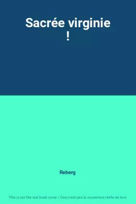 Couverture du produit · Sacrée virginie !