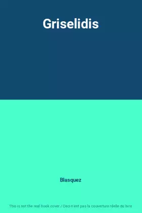 Couverture du produit · Griselidis
