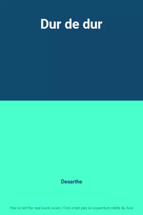 Couverture du produit · Dur de dur