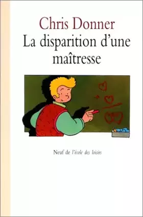 Couverture du produit · La disparition d'une maîtresse