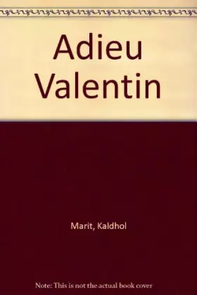 Couverture du produit · Adieu Valentin