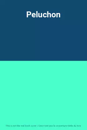 Couverture du produit · Peluchon