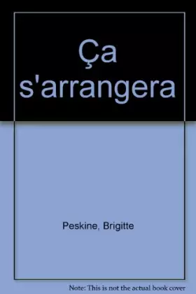 Couverture du produit · Ça s'arrangera