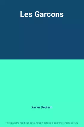 Couverture du produit · Les Garcons