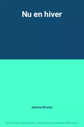 Couverture du produit · Nu en hiver