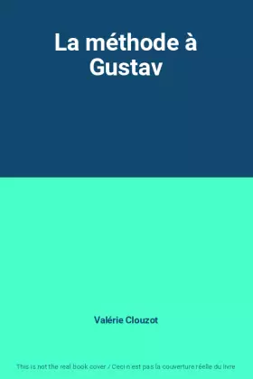 Couverture du produit · La méthode à Gustav
