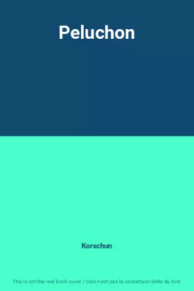 Couverture du produit · Peluchon
