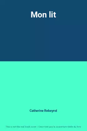 Couverture du produit · Mon lit